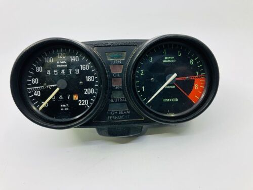 BMW: An original instrument cluster (with speedo and electronic tacho) to suit R100RT model 1980 onwards [Location: Sydney]