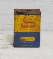 GOLDEN FLEECE: A 1960s Golden Fleece Peanut oil tin - 4