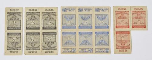 FUEL RATION: A c1949 NSW Government issued Motor Spirit Fuel Ration Tickets valid till 31st July 1949