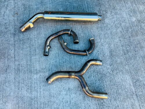 BMW: A Staintune exhaust with muffler from a 2010 R1200 model [Location: Sydney]