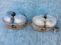 BMW: A pair of used cylinder heads and valve covers to suit R24-R27 models [Location: Sydney]