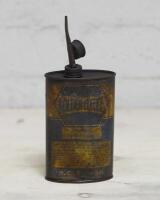 GOLDEN FLEECE: Golden Fleece Home Lubricant original Hexagon Tin with combination screw top. - 4