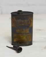 GOLDEN FLEECE: Golden Fleece Home Lubricant original Hexagon Tin with combination screw top. - 5