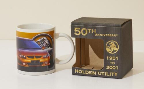HOLDEN: Holden Utility 50th Anniversary 1951-2001 Mug Gift Boxed