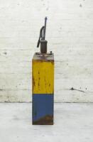 GOLDEN FLEECE: Golden Fleece Hi-Boy with Pump Multi Compounded Motor Oil Hexagonal logo - 12