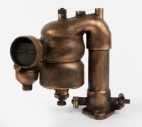 CARBURETTOR: An Ensign (USA) 1-3/4 inch inlet size brass carburettor, stamped 'PAT JUNE 10 1913', believed to suit truck or tractor - 2