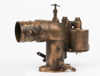 CARBURETTOR: A large Zenith (USA) brass carburettor, marked 'L8 3705', inlet width 2.15 inches - 2