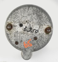 JAEGER: A Jaeger - Paris (Swiss made) two day dash clock, inscribed '126947' at rear, white face with black dial & Roman numerals, lens diameter 7.5cm - 2