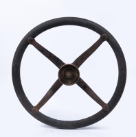 FORD: A Ford Model 'T' steering wheel, spider stamped 'T-902-D2', 43cm width