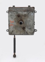 SMITHS: A Smiths (England) 70 MPH US1007 square shaped speedometer, believed to suit Austin A40 Somerset models, width overall 8.5cm - 2