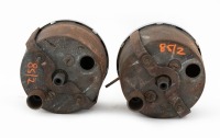 SMITHS: Two Smiths gauges, includes a 100 MPH speedometer with trip counter and 60000 RPM tachometer, lens diameter on both 9cm - 2