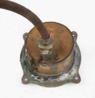 JONES MOTOROLA: A Jones Motorola (USA) tachometer with cable, lens diameter 10cm - 2