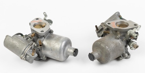S.U. CARBURETTORS: Two S.U carburettors marked 'AUD 325F', believed to suit 1969-71 MGB 1800, inlet width 1-1/2 inch