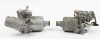 S.U. CARBURETTORS: Two S.U carburettors marked 'AUD 325F', believed to suit 1969-71 MGB 1800, inlet width 1-1/2 inch - 3
