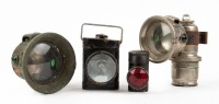 MOTORCYCLE LIGHTS: Four motorcycle lights