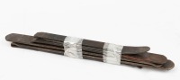 TYRE LEVERS: A group of assorted tyre levers of varying sizes