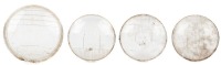 NASCO: A group of four Nasco headlight lenses, believed to suit early Holden models