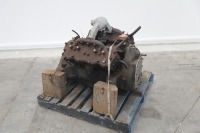 ENGINE: An impressive circa 1923 Lafayette V8 engine fitted with bell housing, Delco starter motor, Winfield Model-S carburettor and manifold, numbered '2536' - 3