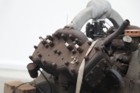 ENGINE: An impressive circa 1923 Lafayette V8 engine fitted with bell housing, Delco starter motor, Winfield Model-S carburettor and manifold, numbered '2536' - 4