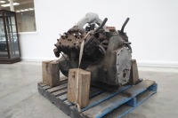 ENGINE: An impressive circa 1923 Lafayette V8 engine fitted with bell housing, Delco starter motor, Winfield Model-S carburettor and manifold, numbered '2536' - 5