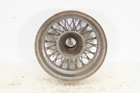 WIRE WHEELS: Three steel wire wheels, two fitted with Pirelli ST17 (6.00-16 load range) tyres, size believed to be 5 x 17 inch - 3