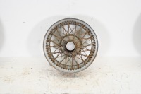 WIRE WHEELS: Three steel wire wheels, two fitted with Pirelli ST17 (6.00-16 load range) tyres, size believed to be 5 x 17 inch - 4