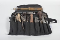 TOOL ROLL: A group of circa 1920s to 1940s British made tools to suit British make vehicles - 2