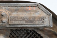 SWIFT: A circa 1920s Swift Motor Co. radiator, includes core, surround, badge and cap, 65cm high, 42cm wide - 3