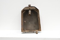 SWIFT: A circa 1920s Swift Motor Co. radiator, includes core, surround, badge and cap, 65cm high, 42cm wide - 4