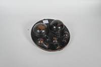 BULB HOLDERS: Two original bulb holder containers, includes one Condor holder and one Atlantic holder - 5