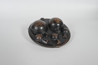BULB HOLDERS: Two original bulb holder containers, includes one Condor holder and one Atlantic holder - 6