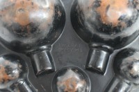 BULB HOLDERS: Two original bulb holder containers, includes one Condor holder and one Atlantic holder - 7