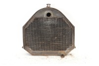 RADIATOR: A circa 1910 radiator, includes the core, surround & cap, 63cm high, 63cm wide - 2