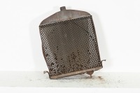 RADIATOR: A circa 1910s or 1920s radiator, includes the core & surround, 64cm high, 50cm wide