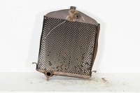 RADIATOR: A circa 1910s or 1920s radiator, includes the core & surround, 64cm high, 50cm wide - 2