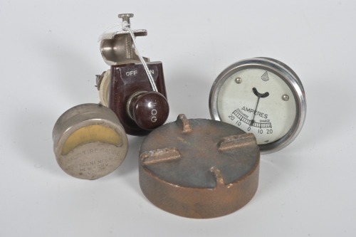 ACCOUTREMENTS: A group of four items