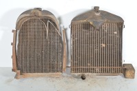 RADIATORS: Two radiators , both core only, both approx 65cm high, 45cm wide - 4