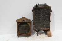 RADIATORS: Two small radiators, one with US tag and other with UK tag - 5