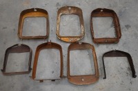RADIATOR SURROUNDS: A group of six radiator surrounds of varying makes - 2