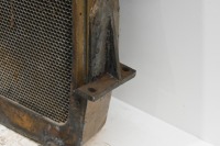 DAIMLER: A Daimler commercial brass radiator with core and surround, 90cm high, 60cm wide - 3