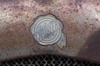 CHRYSLER: A circa 1920s Chrysler radiator, includes core, surround & badge, 76cm high, 52cm wide - 3