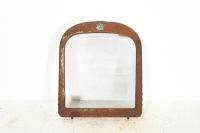 DODGE BROTHERS: A circa 1910s or 1920s Dodge Brothers (USA) radiator surround with badge, 66cm high, 56cm wide