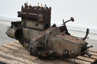 FIAT: A circa late 1910s early 1920s Fiat Type 501 four cylinder engine, with tag labelled 'Fiat Tipo 501 No.1440977' - 2