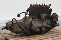FIAT: A circa late 1910s early 1920s Fiat Type 501 four cylinder engine, with tag labelled 'Fiat Tipo 501 No.1440977' - 5