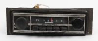 BLAUPUNKT CAR STEREO: A circa 1980s Blaupunkt Hamburg 1071 AM car stereo, commonly used in German makes