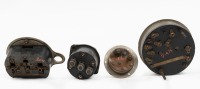 IGNITION SWITCHES: Four pre-war ignition & light switch units - 2