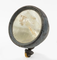LUCAS: A Lucas 'King of the Road' headlamp, lens width 15.5cm, ribbed lens