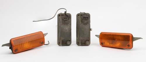 FORD ESCORT: A group of four indicator / turn lenses to suit Ford Escort Mk2