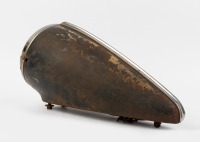 BUICK: A headlight, believed to suit a 1937/38 Buick Century, lens diameter 19cm, overall length including housing 52cm - 2