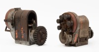 AMERICAN BOSCH: Two American Bosch six cylinder magnetos, includes an AT6 type (no turn) and a DU6 type